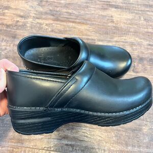 Dansko black clog